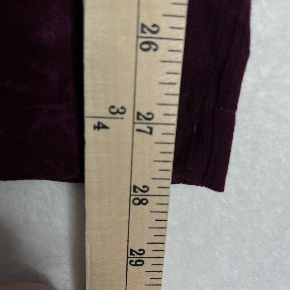 Vintage Carole Little  Size 20 ~ 2 Piece Pants Set Burgundy with‎ floral